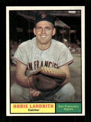 1961 Topps Set Break #114 Hobie Landrith NR-MINT *BNCARDS* - Image 1 of 2
