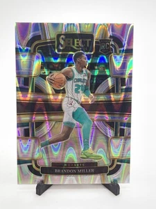 2023-24 Panini Select - Concourse Tectonic Prizm #80 Brandon Miller (RC) - Picture 1 of 2