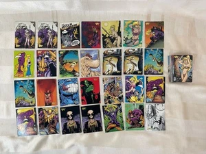 1996 Wildstorm The Maxx Cards Embossed Image Sam Keith Incomplete & Duplicates - Picture 1 of 3