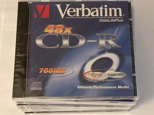 Verbatim DataLifePlus CD-R 48x 9-CDR-Set Neu OVP - Bild 1 von 2