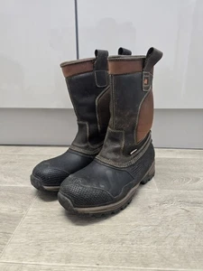 HYENA NEVIS Rigger Boots Waterproof Size UK 10 Work Boots Horse - Picture 1 of 10
