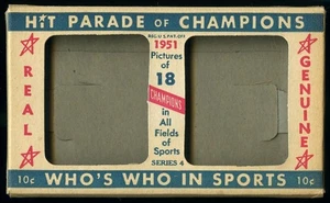 1951 Berk Ross Baseball Empty Display Box Series 4 *DD263 - Picture 1 of 2