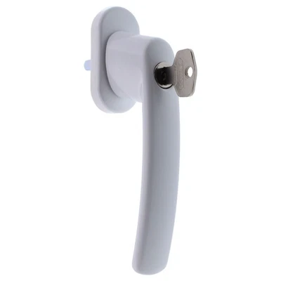 ABUS FG200 AB208 Fenstergriff abschließbar 10 Stück Fensterbeschlag Set - Bild 1 von 2