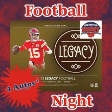 🔥Green Bay Packers - 2023 Legacy Football- 2 Hobby Box Break