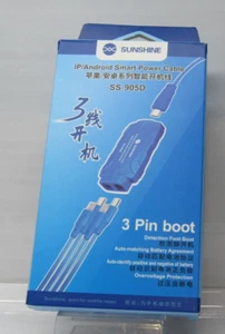 🔌 Sunshine SS-905D DC Power Cable for iPhone and Android – Logic Board Testing - Picture 1 of 2