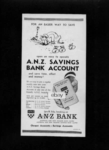 ANZ BANK AUSTRALIA & NEW ZEALAND BANK LTD SPARKONTO 1961 AD - Bild 1 von 1
