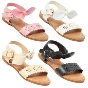 Baby Infant Toddler Kids Girls Adorable Sandals 1-12 New - Picture 1 of 5