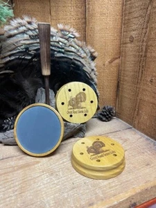 Easy Grip Mulberry wood Slate over glass Custom Turkey Call w/ Striker - Picture 1 of 1