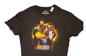 Marvel Dr. Strange Multiverse of Madness Graphic T-Shirt Men's Large Black NWT - Picture 1 of 10