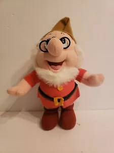 Biancaneve e sette nani Doc 1993 Disney peluche pupazzo 11" vintage Mattel - Foto 1 di 6