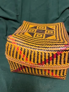 Vintage basket with additional baskets inside (2) - Bild 1 von 8
