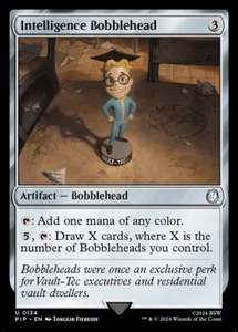 *MtG: 2x Intelligence Bobblehead - Commander Fallout Uncommon - magicman-europe* - Bild 1 von 1