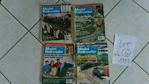 MODEL RAILROADER Magazine Lot of 4 revue Year 1997-free shipping international! - Picture 1 of 1
