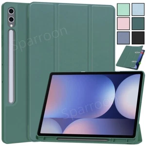Case For Samsung Galaxy Tab S10+ 12.4 11 S9 FE Plus Flip Stand Cover Wake/Sleep - Picture 1 of 81