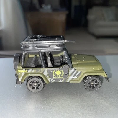 Matchbox Jeep Wrangler United Alliance Battle Kings 1998 - Image 1 of 4