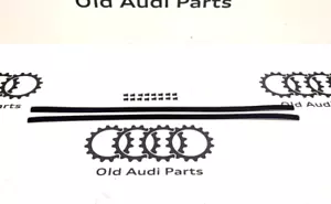 NEU 2x Fensterschacht Dichtung + 16x Clips Audi Coupe Ur quattro B2 Typ 81 85 - Bild 1 von 5