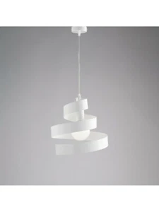 Lampadario a sospensione moderno design bianco 1 luce bon-227 - Picture 1 of 1