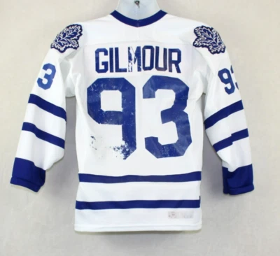 Vintage 90s CCM Toronto Maple Leafs Doug Gilmour NHL Hockey Jersey (Youth XL) - Image 1 of 4
