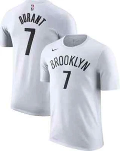 Kevin Durant Brooklyn Nets Nike Player Name & Number T-Shirt Men's 2020 NBA #7 - Picture 1 of 3