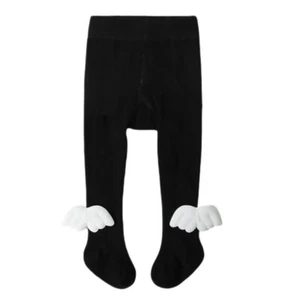 Toddler Baby Kids Cotton Angel Wings Pantyhose Tights Stockings Children Girls - Picture 1 of 19