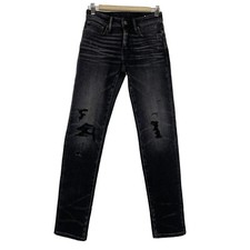 American Eagle Airflex 360 Stretch Slim Distressed Jeans Mens 28x32 Black