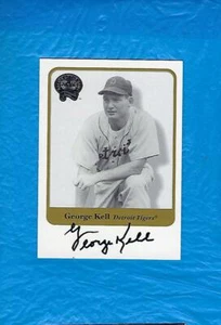 GEORGE KELL AUTO 2001 GREATS OF THE GAME AUTOGRAPHS DETRIOT TIGERS HOF ! ! - Picture 1 of 1