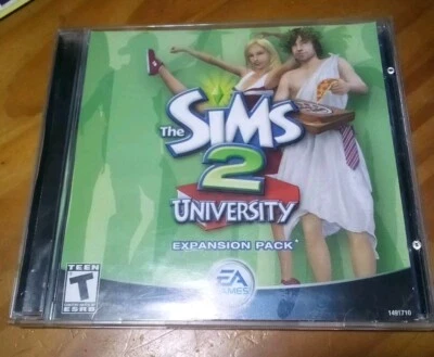 The Sims 2 University PC Game Expansion Pack 2005 ! Tested & Working! Fast Ship! - Image 1 of 4