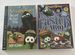 VeggieTales Dave And The Giant Pickle + Easter Carol - Region 0 - Free Aus Post! - Picture 1 of 2