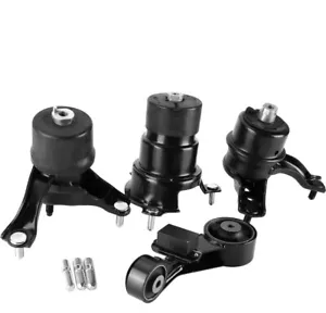 4PC Engine Motor Mounts & Trans Mount Set Fit for Toyota Camry 12-17 L4 2.5L - Picture 1 of 9