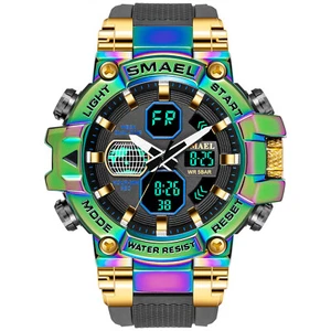 NEW UP-SMAEL Men Sport Watches Fashion Analog Digital LED Wristwatch Stopwatch - Picture 1 of 13