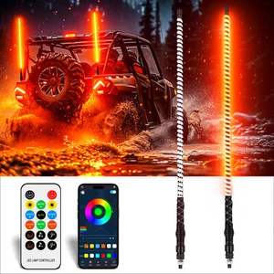 3FT COB LED Whip Antenas LED Whip Lights For CF-Moto CFORCE 1000 800 600 500 - Bild 1 von 10