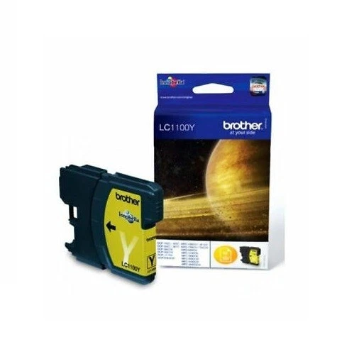 Brother Lc-1100y Yellow Ink Cartridge (lc1100y)