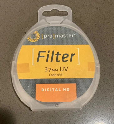 ProMaster Digital HD UV Filter - 37mm Code 4971 Enhances Outdoor Photos. New! - Image 1 of 4
