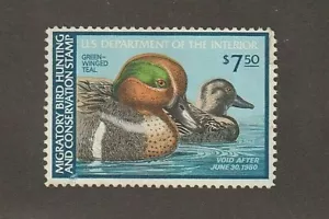 EDSROOM-9952 US RW46 H 1979 Duck Hunting Stamp - Picture 1 of 2