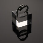 Clear acrylique carré support de bijoux de photographie de photograph7H