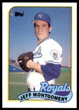 1989 Topps Jeff Montgomery Baseball Cards #116