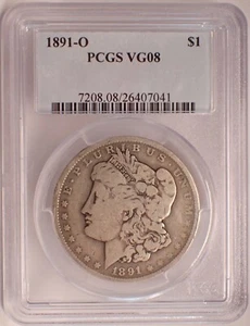 1891-O Morgan Dollar PCGS VG08 - Picture 1 of 4