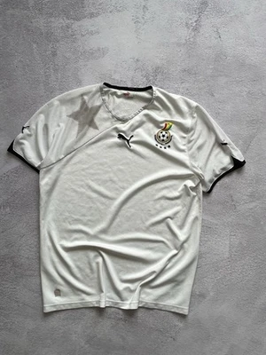 GHANA TEAM 2010/2011 HOME FOOTBALL SHIRT KIT SOCCER JERSEY VINTAGE PUMA MENS L - Image 1 of 4