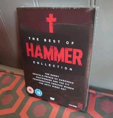 The Best Of Hammer Collection Dvd New Sealed Excellent Condition Peter Cushing  - Image 1 of 4