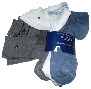 ~5 NWT Men's TOMMY HILFIGER Cushion High Quarter Socks! One Size Nice FS~ - Picture 1 of 2