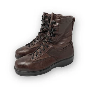Botas Belleville 330ST Puntera de Acero Cuero Marrón Vuelo Para Hombre Talla 10 W - Imagen 1 de 12