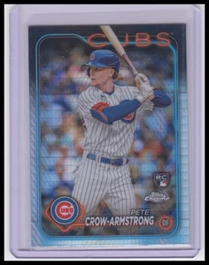 Refractores de prisma Pete Crow-Armstrong Topps cromados #16 2024 - Imagen 1 de 2