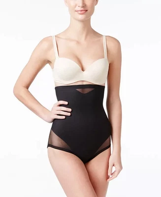 Cueca Miraclesuit Feminina Extra Firme Controle de Barriga Cintura Alta, Preta Tamanho L 0249 - Imagem 1 de 3