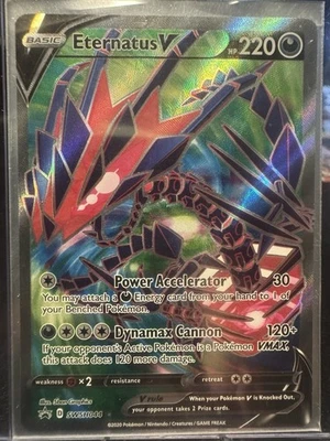 Eternatus V SWSH044 SWSH: Sword & Shield Promo Cards Holo - Image 1 of 3