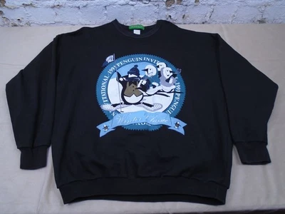 VTG 90s Grand Slam Penguin Sweatshirt Munsignear North Pole Winter Classic XL - Image 1 of 4