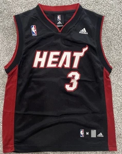 Miami Heat Dwayne Wade NBA Basketball Adidas Youth Medium Jersey - Picture 1 of 4