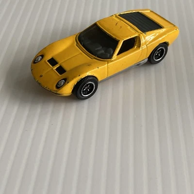 Lamborghini Miura P400S Yellow MB811 2011 Heritage Classics 1/11 - Image 1 of 4