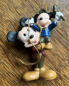 1992 AVON ORNAMENT - WEIHNACHTSLIED MICKEY MOUSE BOB CRATCHIT TINY TIM-IOB - Bild 1 von 4