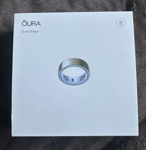 NEW Sealed Oura Ring 4 Smart Ring 4th Gen. Size 8 Gold Color Activity Tracker - Picture 1 of 5