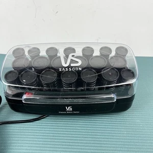 Vs Sassoon Classic Salon Hair Curlers Heated 20 Rollers Setter Curls No Pins - Picture 1 of 6